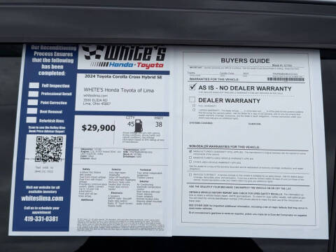 2024 Toyota Corolla Cross Hybrid