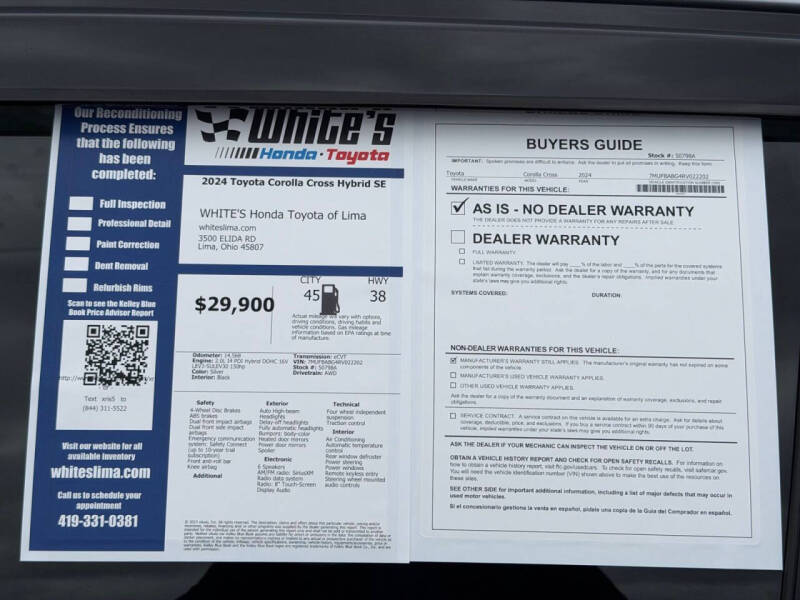 2024 Toyota Corolla Cross Hybrid