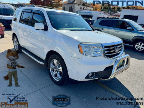 2012 Honda Pilot for sale at Proton Auto Group in Yonkers NY