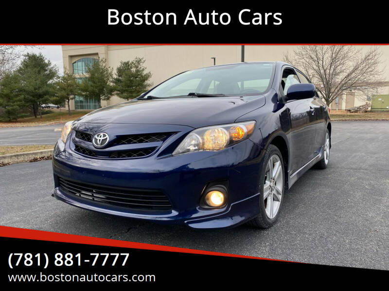 2013 Toyota Corolla for sale at Boston Auto Cars in Dedham MA