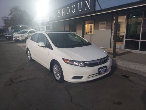 2012 Honda Civic for sale at Shogun Auto Center in Hanford CA