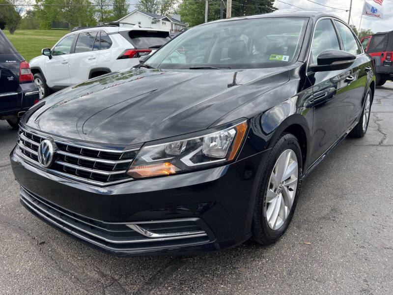Used 2018 Volkswagen Passat SE with VIN 1VWBA7A34JC013323 for sale in Dillonvale, OH