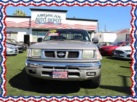 2000 Nissan Frontier for sale at American Auto Depot in Modesto CA