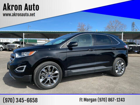 2016 Ford Edge for sale at Akron Auto in Akron CO