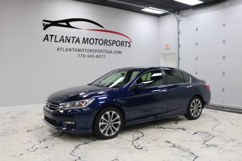 2015 Honda Accord for sale at Atlanta Motorsports in Roswell GA