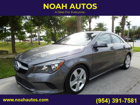 2018 Mercedes-Benz CLA for sale at NOAH AUTO SALES in Hollywood FL