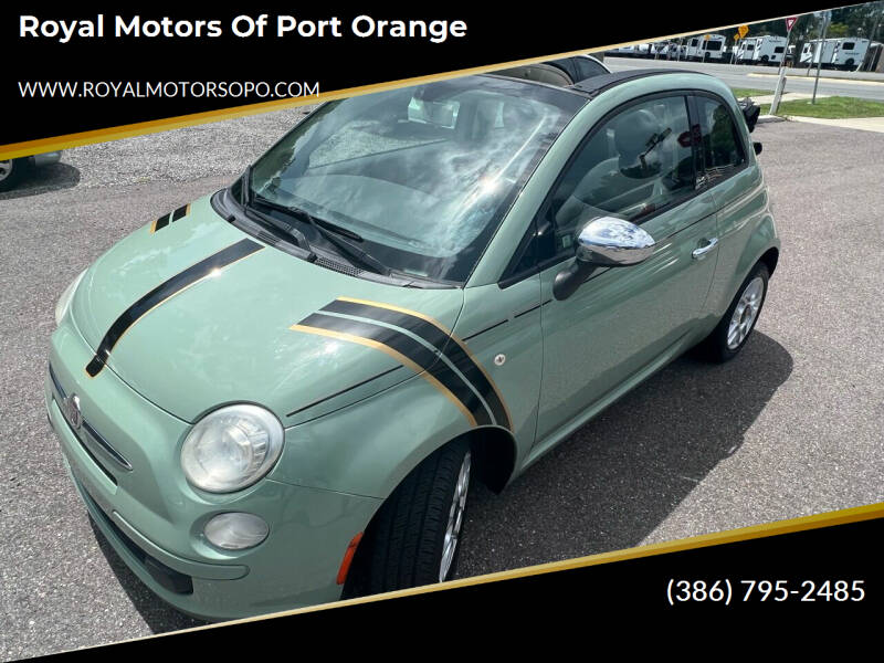 2012 FIAT 500c for sale at Royal Motors of Port Orange in Port Orange FL