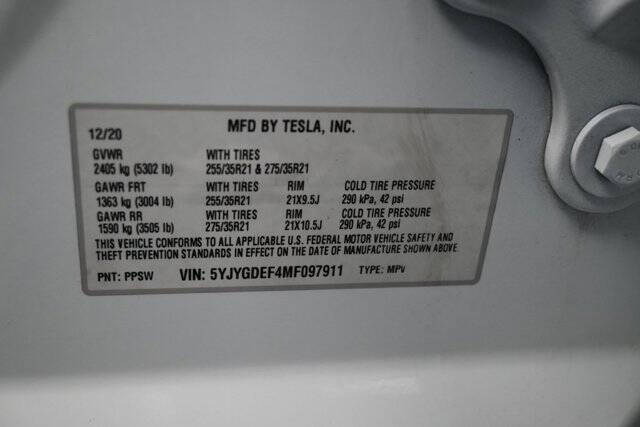 2021 Tesla Model Y Performance