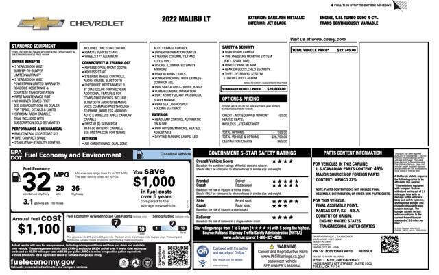 2022 Chevrolet Malibu LT