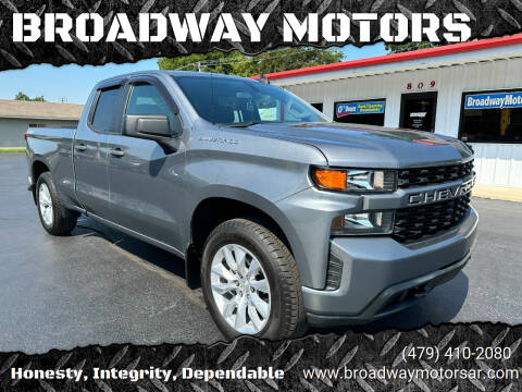 2019 Chevrolet Silverado 1500 for sale at BROADWAY MOTORS in Van Buren AR