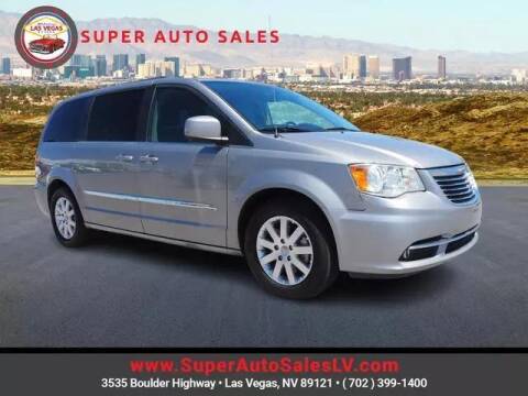 2016 Chrysler Town and Country for sale at Super Auto Sales in Las Vegas NV