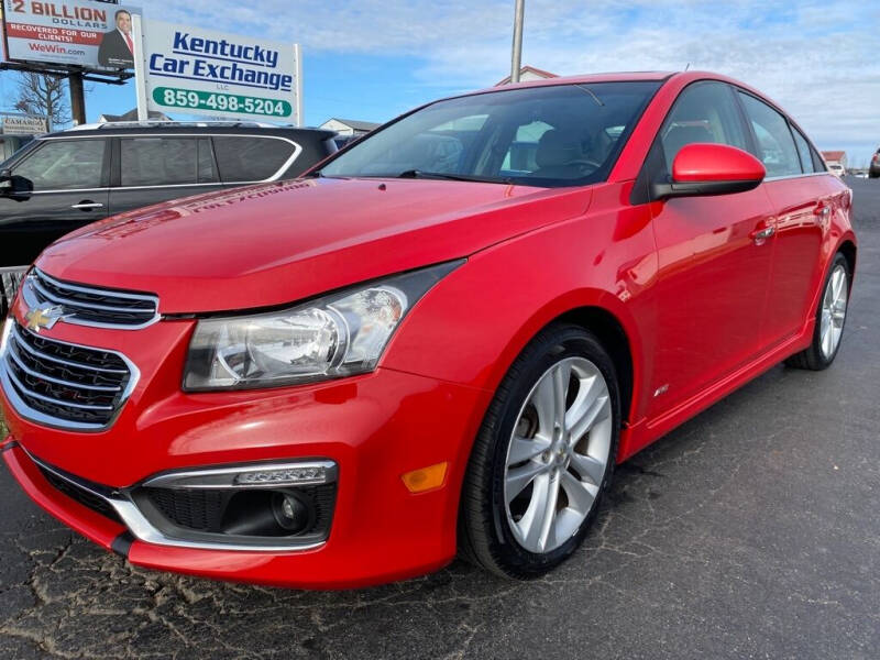 2015 Chevrolet Cruze for sale at Kentucky Car Exchange in Mount Sterling KY