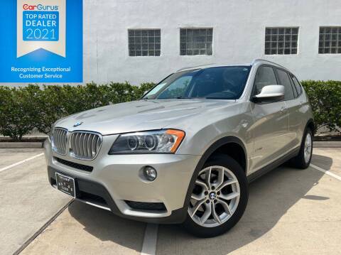 2012 BMW X3 for sale at UPTOWN MOTOR CARS in Houston TX