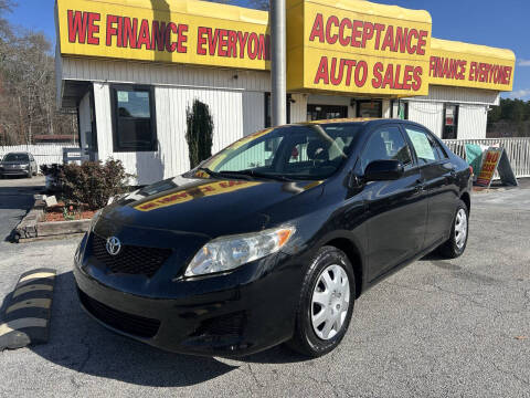 2009 Toyota Corolla for sale at Acceptance Auto Sales in Lithia Springs GA