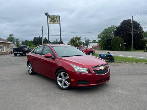 2013 Chevrolet Cruze for sale at Conklin Cycle Center in Binghamton NY