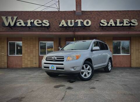 2008 Toyota RAV4 for sale at Wares Auto Sales INC in Traverse City MI