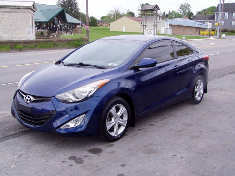 2013 Hyundai Elantra Coupe for sale at The Autobahn Auto Sales & Service Inc. in Johnstown PA