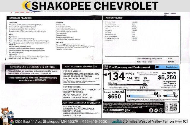 Used 2026 Tesla Model Y Premium with VIN 7SAYGDED5TF392001 for sale in Shakopee, Minnesota