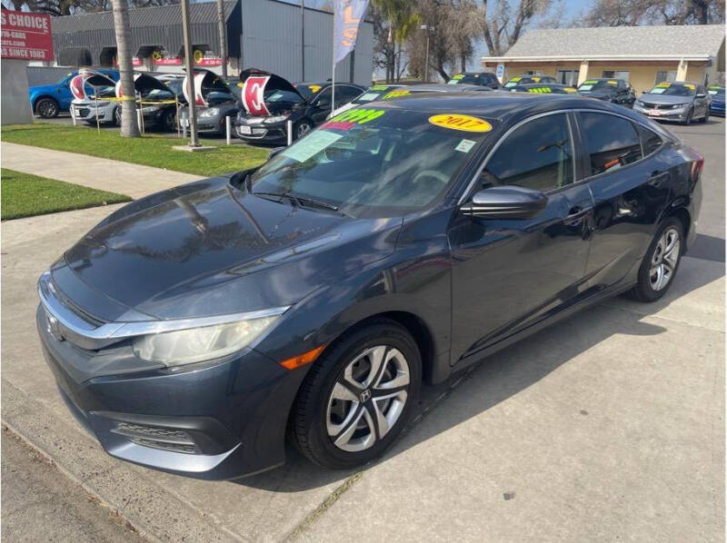 2017 Honda Civic for sale at Dealers Choice Inc in Farmersville CA