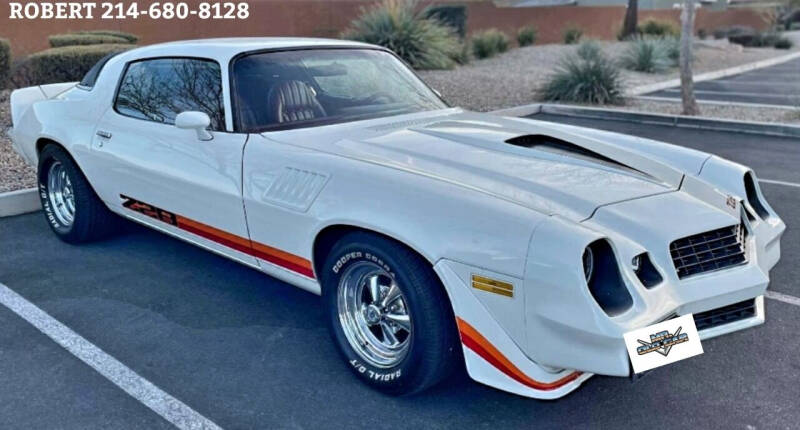 1979 Chevrolet Camaro for sale at Mr. Old Car in Dallas TX