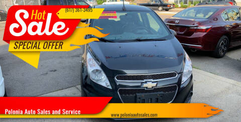 2013 Chevrolet Spark for sale at Polonia Auto Sales and Service in Boston MA