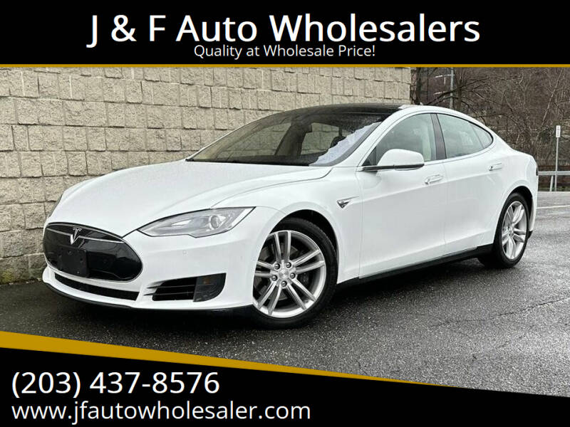 2015 Tesla Model S for sale at J & F Auto Wholesalers in Waterbury CT