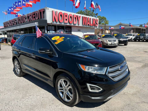 2017 Ford Edge for sale at Giant Auto Mart in Houston TX