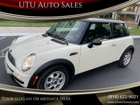 2004 MINI Cooper for sale at UTU Auto Sales in Sacramento CA