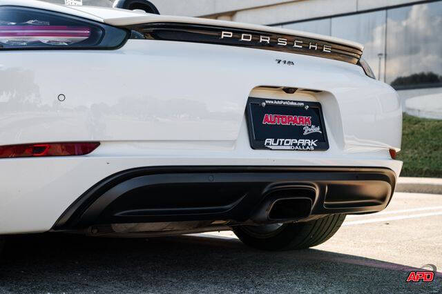 2017 Porsche 718 Boxster