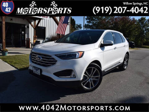 2020 Ford Edge for sale at 4042 Motorsports in Willow Spring NC