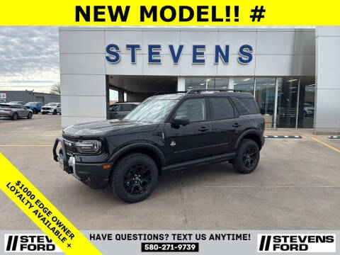 2025 Ford Bronco Sport for sale at STEVENS FORD in Enid OK
