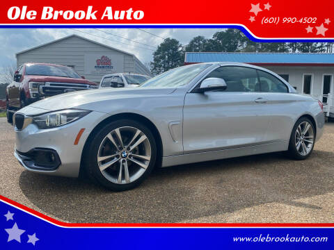 2018 BMW 4 Series for sale at Ole Brook Auto in Brookhaven MS