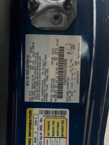 2017 Ford Mustang EcoBoost Premium