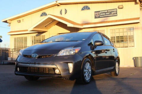 2012 Toyota Prius Plug-in Hybrid for sale at Empire Motors in Acton CA