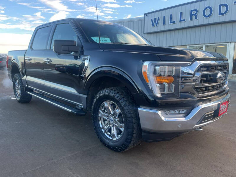 Used 2022 Ford F-150 XLT with VIN 1FTFW1E87NKD89261 for sale in Chamberlain, SD