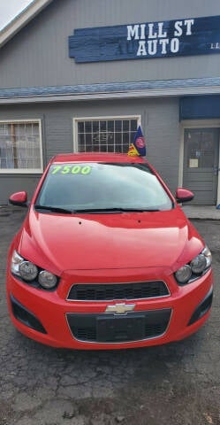 2014 Chevrolet Sonic for sale at MILL STREET AUTO SALES LLC in Vernon CT