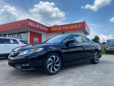 2016 Honda Accord for sale at Rollin The Deals Auto Sales LLC in Thibodaux LA