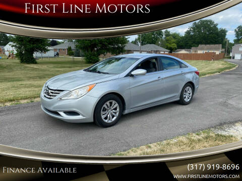 2012 Hyundai Sonata for sale at First Line Motors in Brownsburg IN