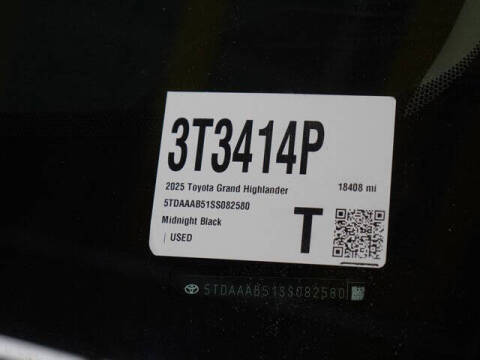 2025 Toyota Grand Highlander XLE