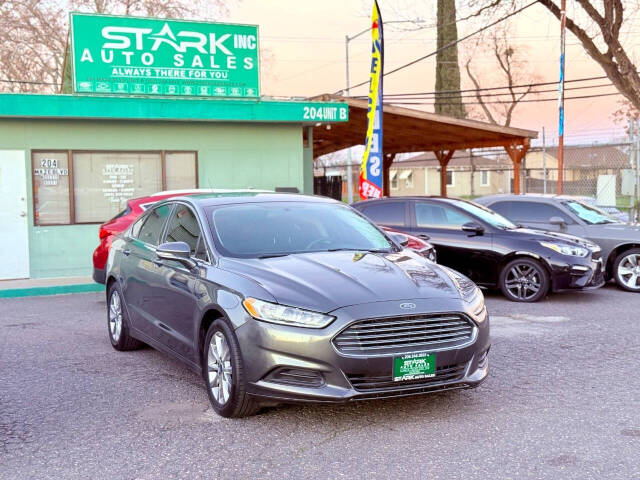 2017 Ford Fusion for sale at STARK AUTO SALES INC in Modesto, CA