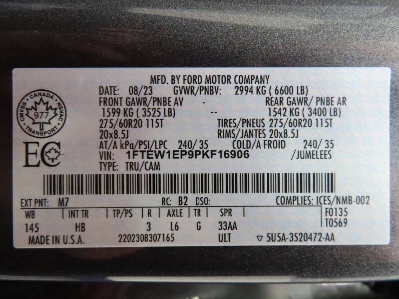 2023 Ford F-150 Lariat