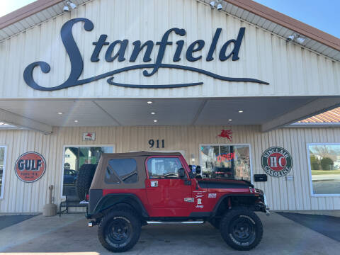 2001 Jeep Wrangler for sale at Stanfield Auto Sales in Greenfield IN