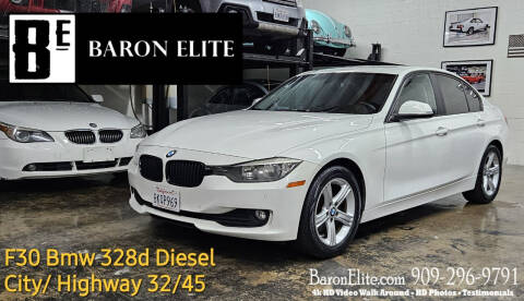 2015 BMW 3 Series for sale at Baron Elite in Upland CA