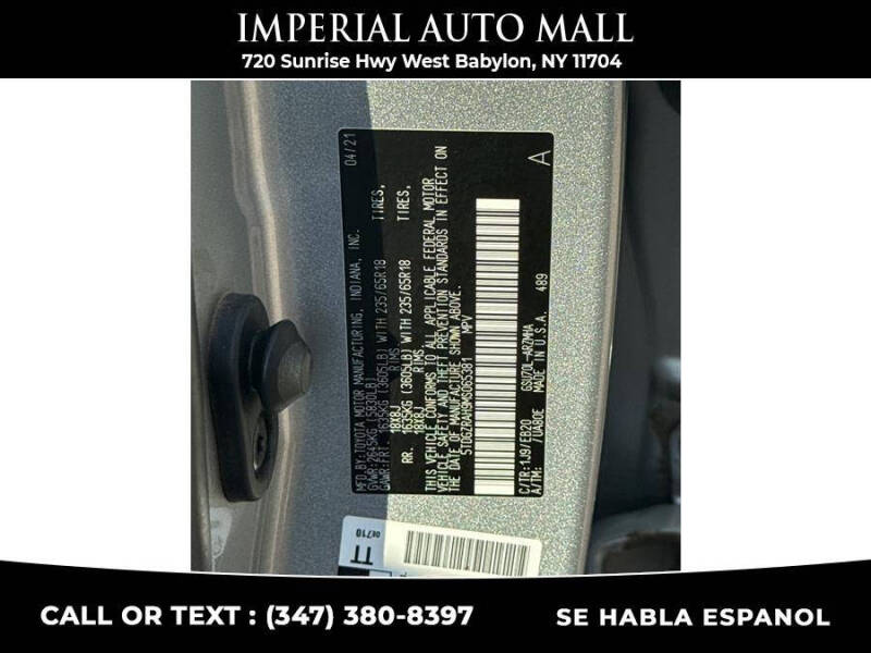 2021 Toyota Highlander XLE