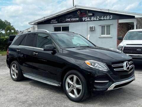 2017 Mercedes-Benz GLE for sale at One Vision Auto in Hollywood FL