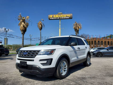 2017 Ford Explorer for sale at A MOTORS SALES AND FINANCE in San Antonio TX