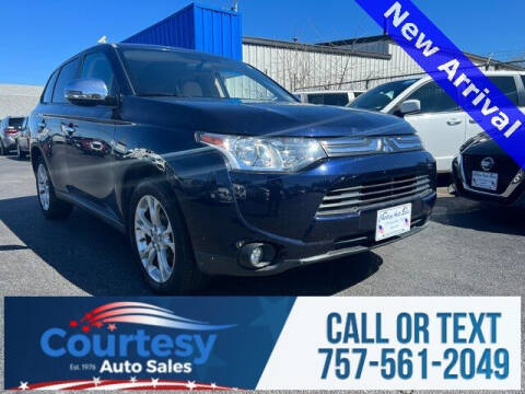 2014 Mitsubishi Outlander for sale at Courtesy Auto Sales in Chesapeake VA