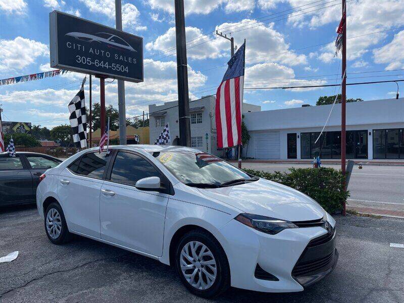2019 Toyota Corolla for sale at CITI AUTO SALES INC in Miami FL