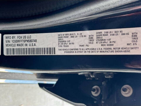 2023 RAM 1500