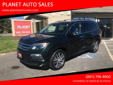 2016 Honda Pilot for sale at PLANET AUTO SALES in Lindon UT
